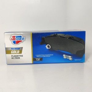 Carquest Premium Gold Ceramic Brake Pads - Front (4-Pad Set) Part # GNAD866